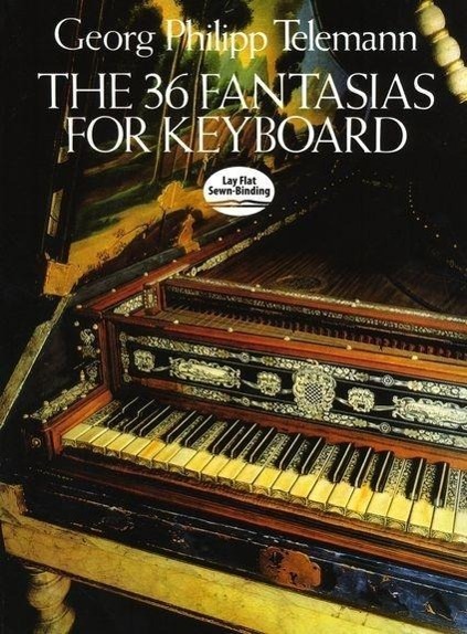 Cover: 9780486253657 | 36 Fantasias For Keyboard | Dover Classical Piano Music