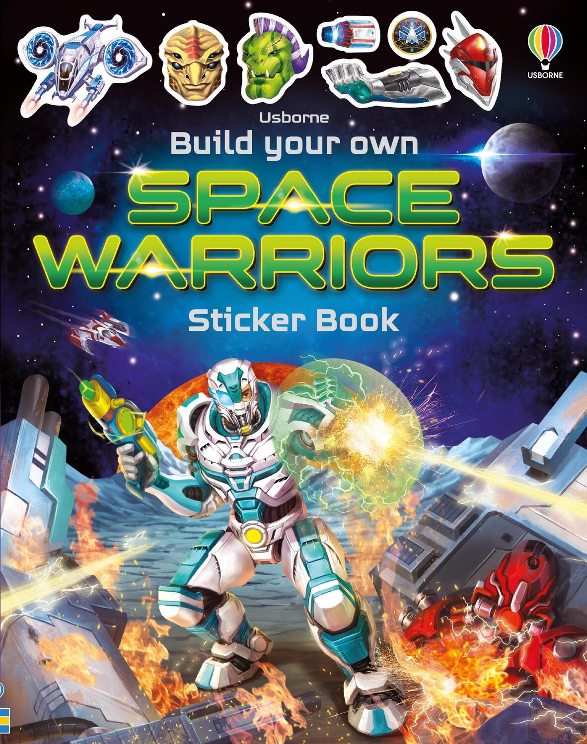 Cover: 9781474969093 | Build Your Own Space Warriors Sticker Book | Simon Tudhope | Buch
