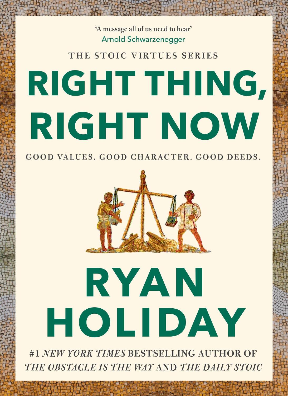 Cover: 9781788166317 | Right Thing, Right Now | THE #1 NEW YORK TIMES BESTSELLER | Holiday