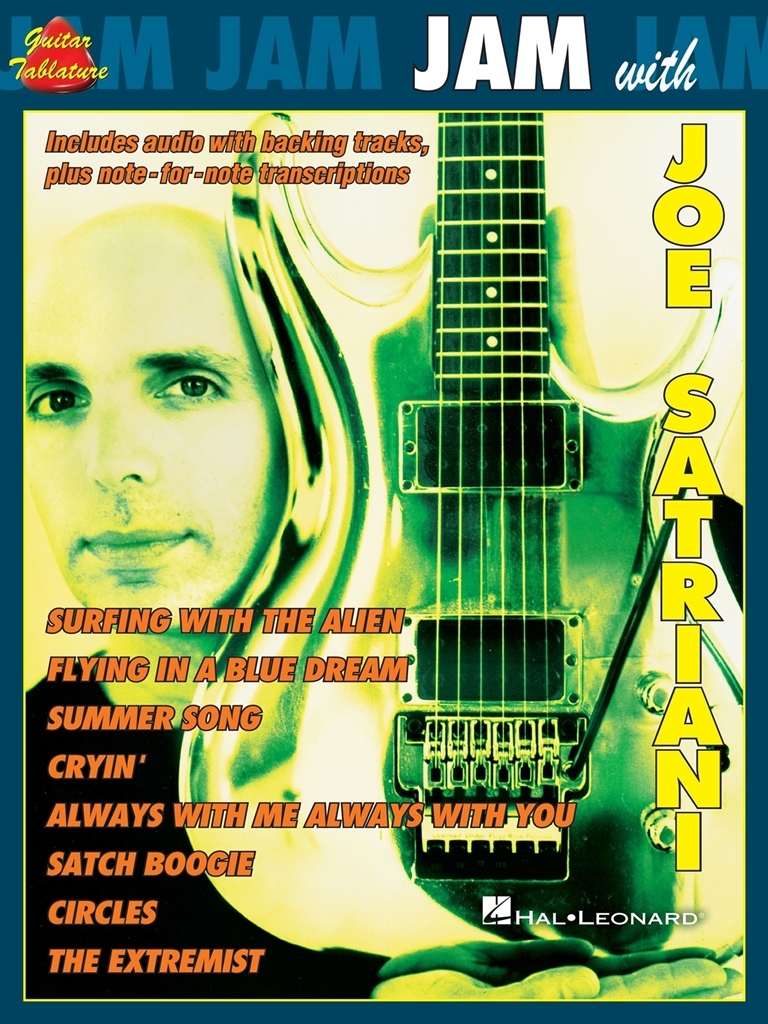 Cover: 73999477467 | Jam with Joe Satriani | Guitar Educational | Buch + Online-Audio