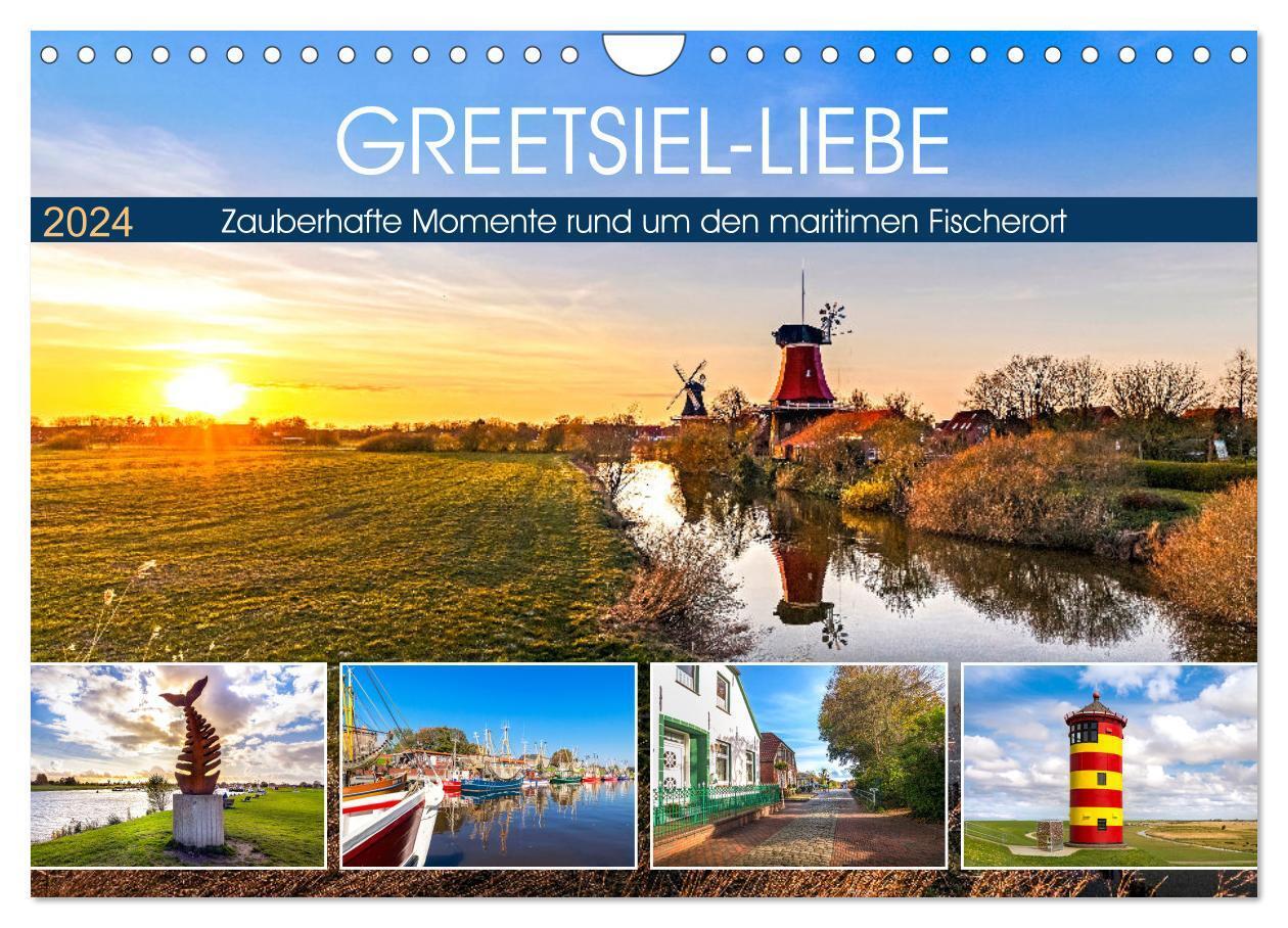 Cover: 9783675550667 | GREETSIEL-LIEBE (Wandkalender 2024 DIN A4 quer), CALVENDO...