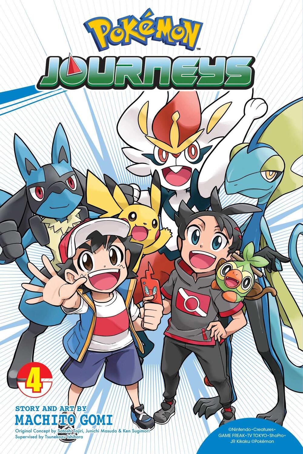 Cover: 9781974734269 | Pokémon Journeys, Vol. 4 | Machito Gomi | Taschenbuch | Englisch