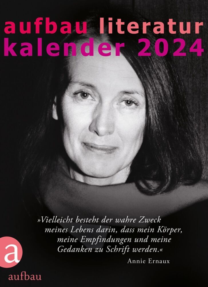 Cover: 9783351039912 | Aufbau Literatur Kalender 2024 | 57. Jahrgang | Thomas Böhm (u. a.)