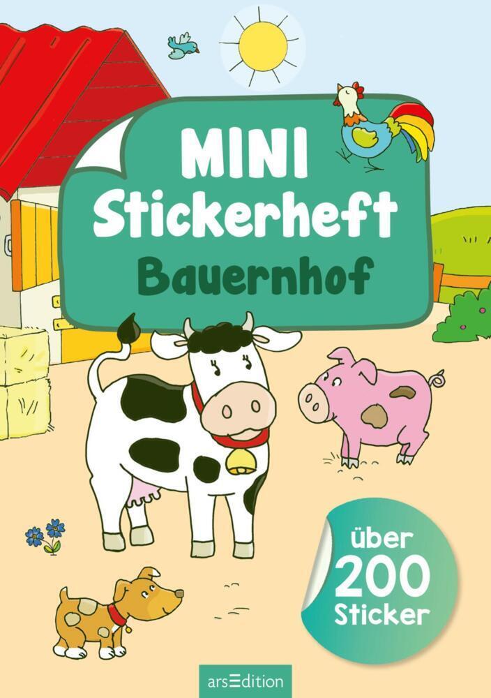 Cover: 9783845848167 | MINI-Stickerheft - Bauernhof | Über 200 Sticker | Sandra Schmidt