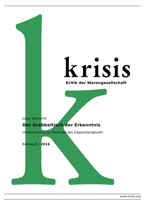 Cover: 9783741877285 | Der Grabbeltisch der Erkenntnis | Julian Bierwirth | Taschenbuch