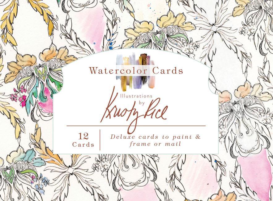 Cover: 9780764357664 | Watercolor Cards | Illustrations by Kristy Rice | Kristy Rice | Buch