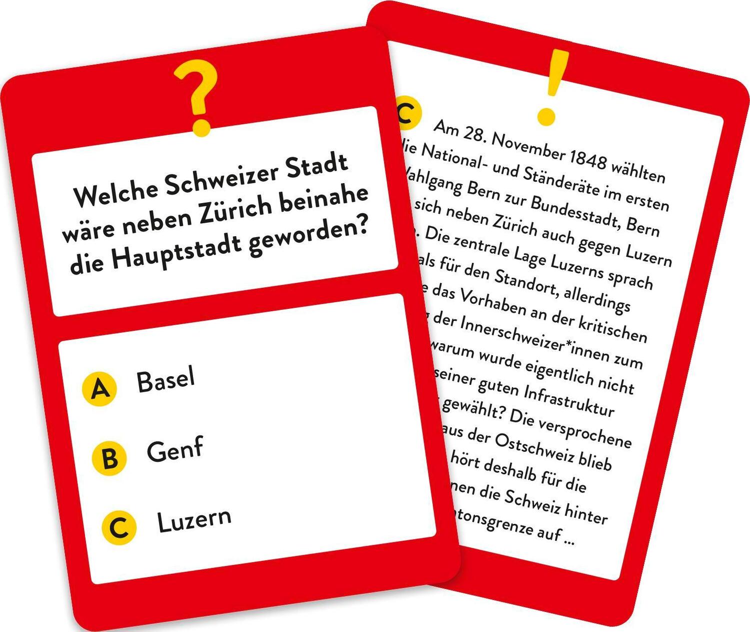 Bild: 4036442011416 | Wer hätte das gedacht?! Das Unnützes-Wissen-Quiz Schweiz | Novel