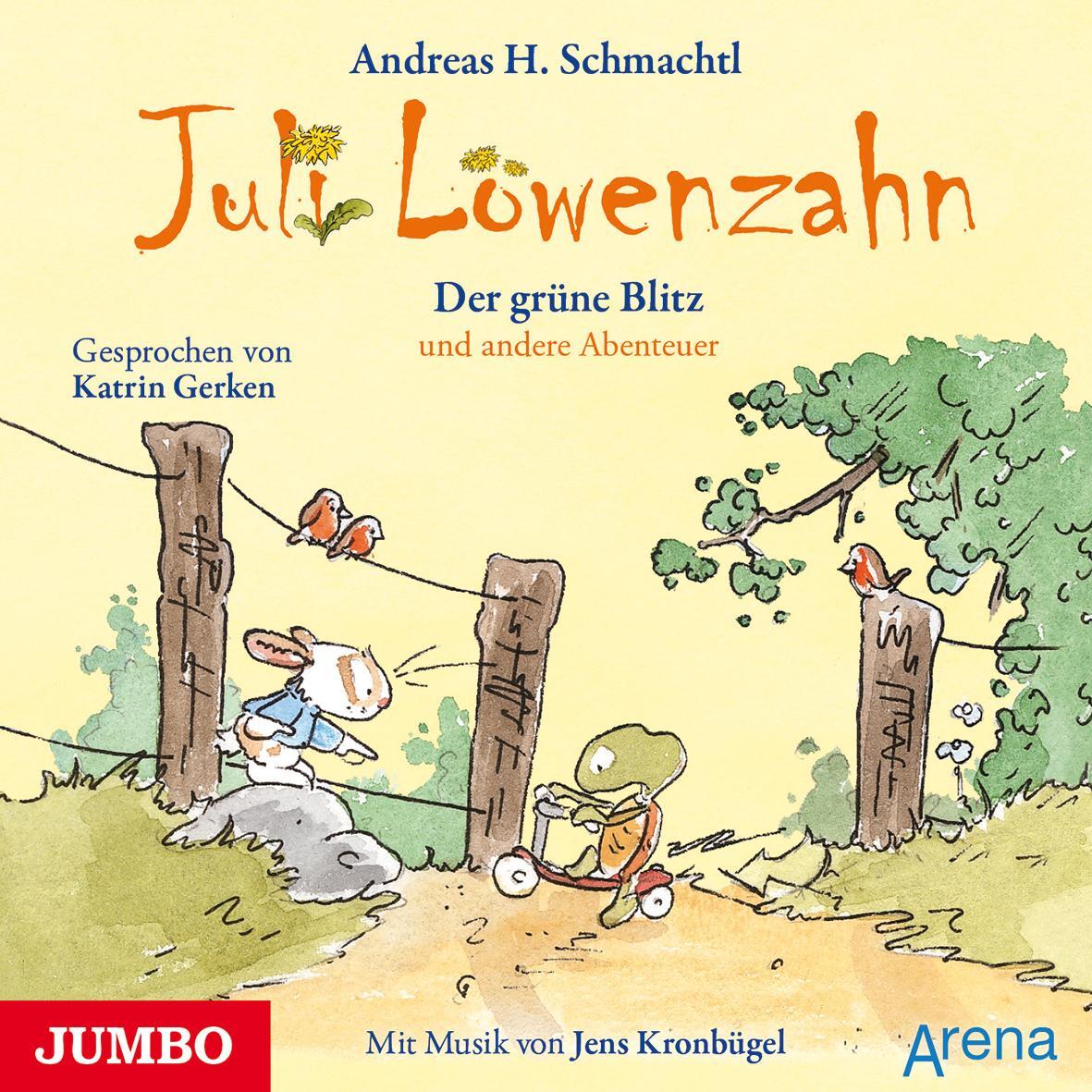 Cover: 9783833734014 | Juli Löwenzahn. Der grüne Blitz und andere Abenteuer | Schmachtl | CD