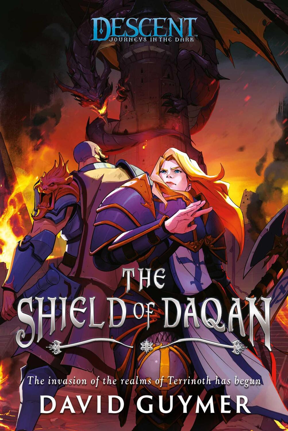 Cover: 9781839080296 | The Shield of Daqan | A Descent: Journeys in the Dark Novel | Guymer