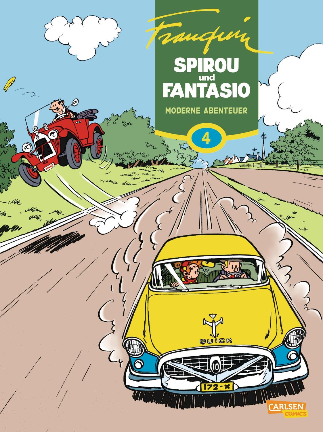 Cover: 9783551716248 | Spirou & Fantasio Gesamtausgabe 04: Moderne Abenteuer | André Franquin