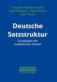 Cover: 9783860572726 | Deutsche Satzstruktur | Grundlagen der syntaktischen Analyse | Buch