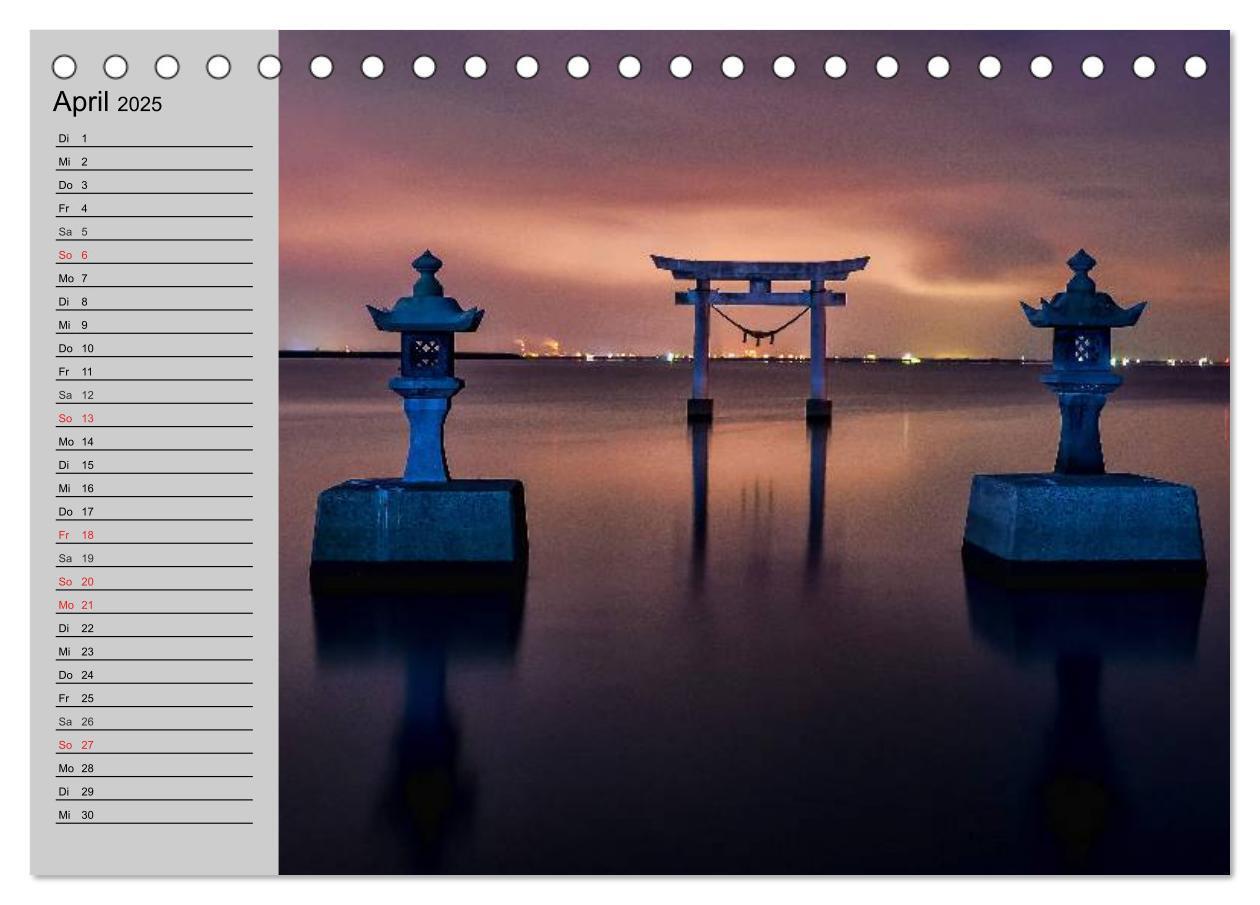 Bild: 9783435534210 | Japan ¿ Impressionen (Tischkalender 2025 DIN A5 quer), CALVENDO...