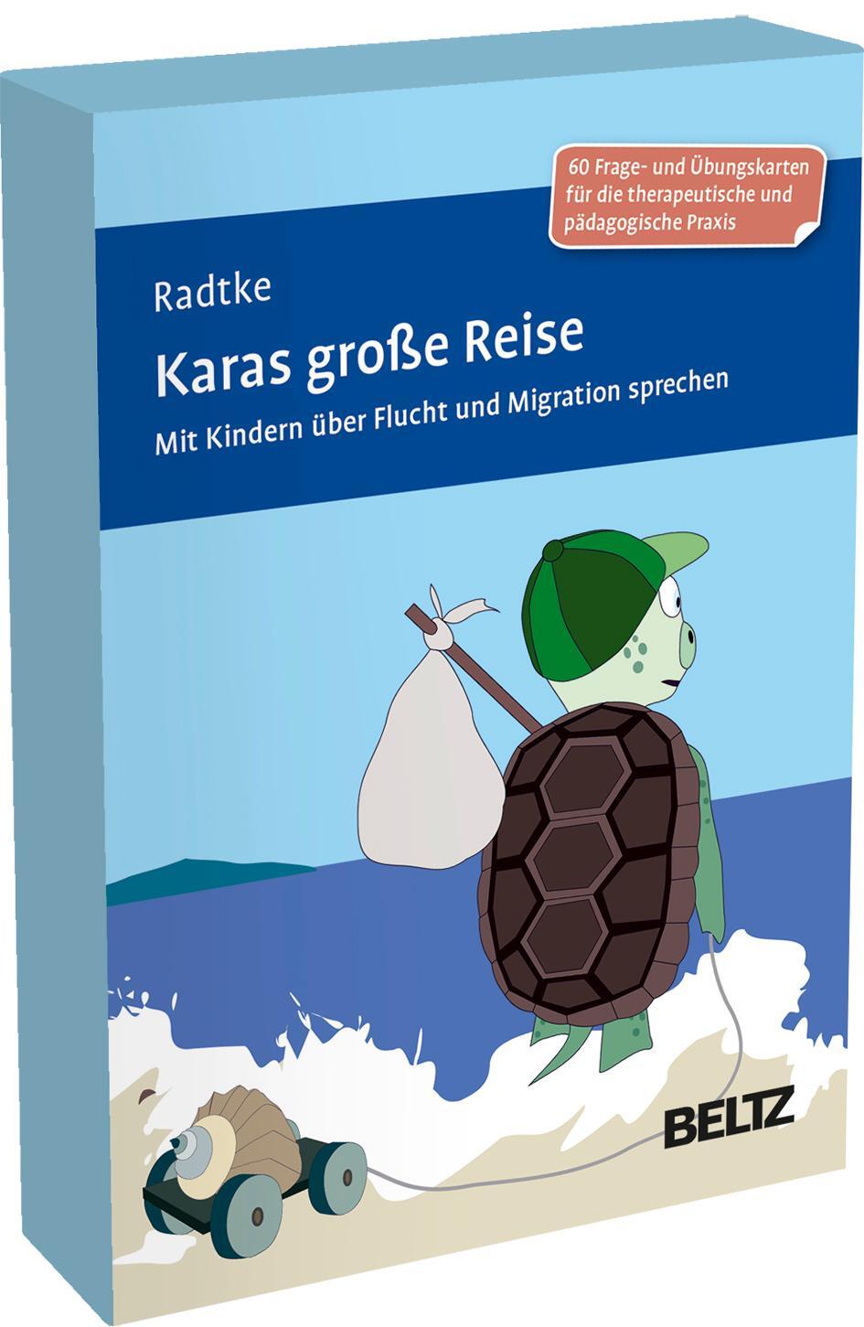 Cover: 4019172101220 | Karas große Reise | Joachim Radtke | Box | BeltzTherapiekarten | 60 S.