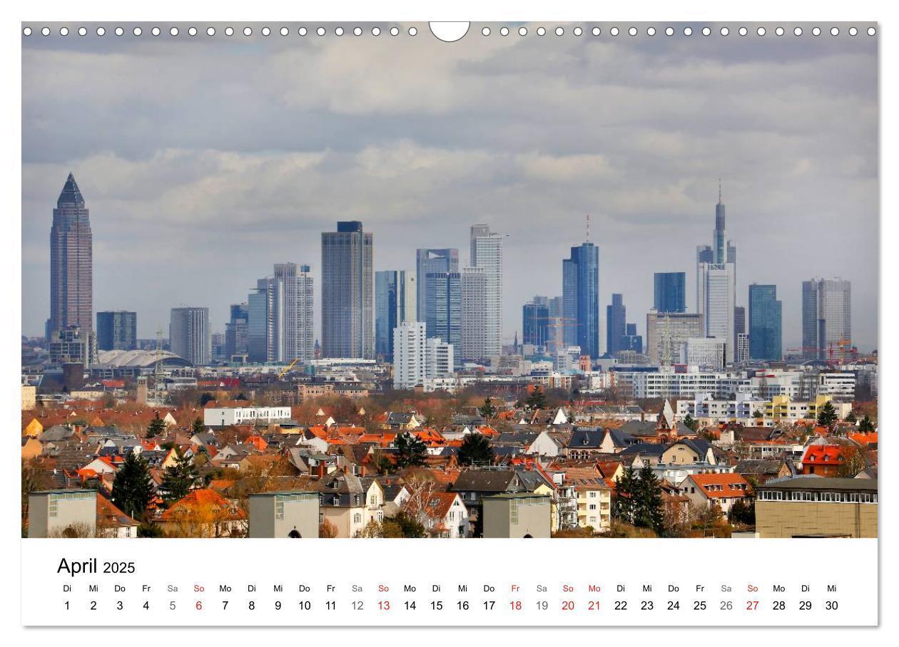 Bild: 9783435613236 | Frankfurt Skyline von Petrus Bodenstaff (Wandkalender 2025 DIN A3...