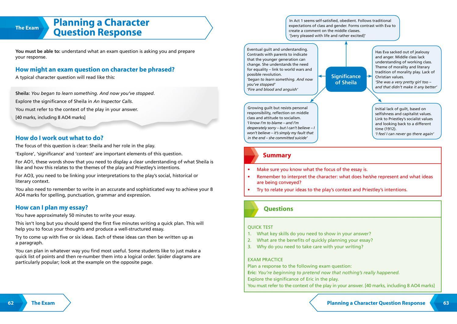 Bild: 9780008353018 | An Inspector Calls: Edexcel GCSE 9-1 English Literature Text Guide