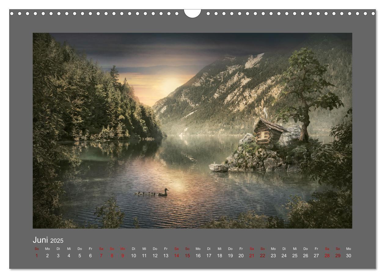 Bild: 9783383988363 | Vom Zauber der Einsamkeit (Wandkalender 2025 DIN A3 quer), CALVENDO...