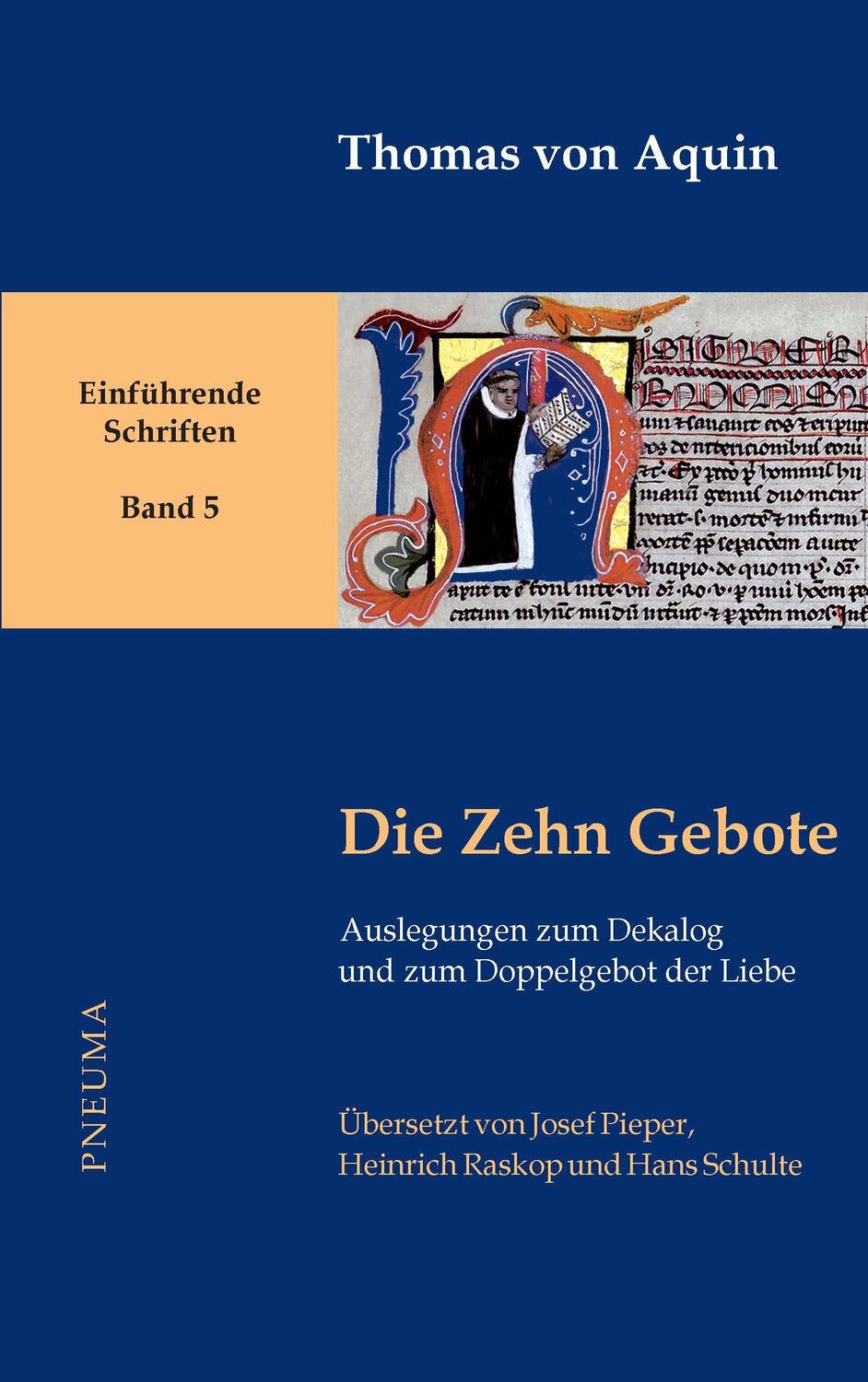 Cover: 9783942013390 | Die Zehn Gebote | Thomas Von Aquin | Taschenbuch | Deutsch | 2021