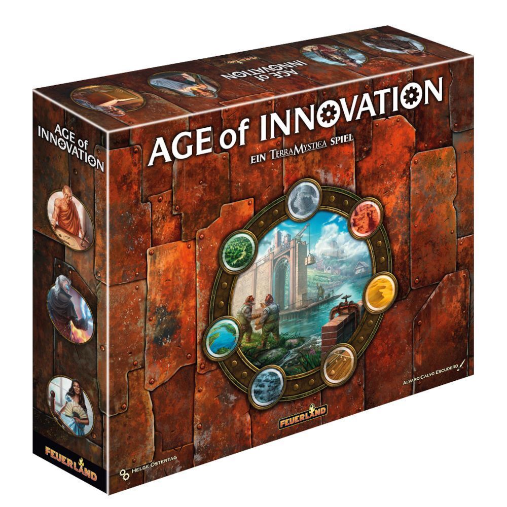 Cover: 4260705310248 | Age of Innovation - DE | Ein Terra Mystica Spiel | Escudero (u. a.)