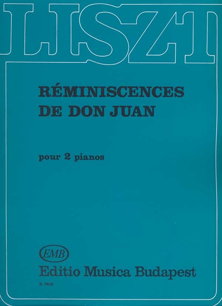 Cover: 9790080078105 | Reminiscences de Don Juan pour 2 pianos | Franz Liszt | Buch | 1978