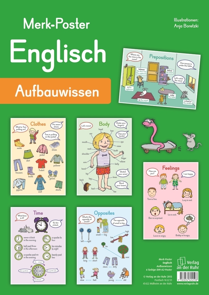 Cover: 9783834624598 | Englisch - Aufbauwissen | Redaktionsteam Verlag an der Ruhr | Poster