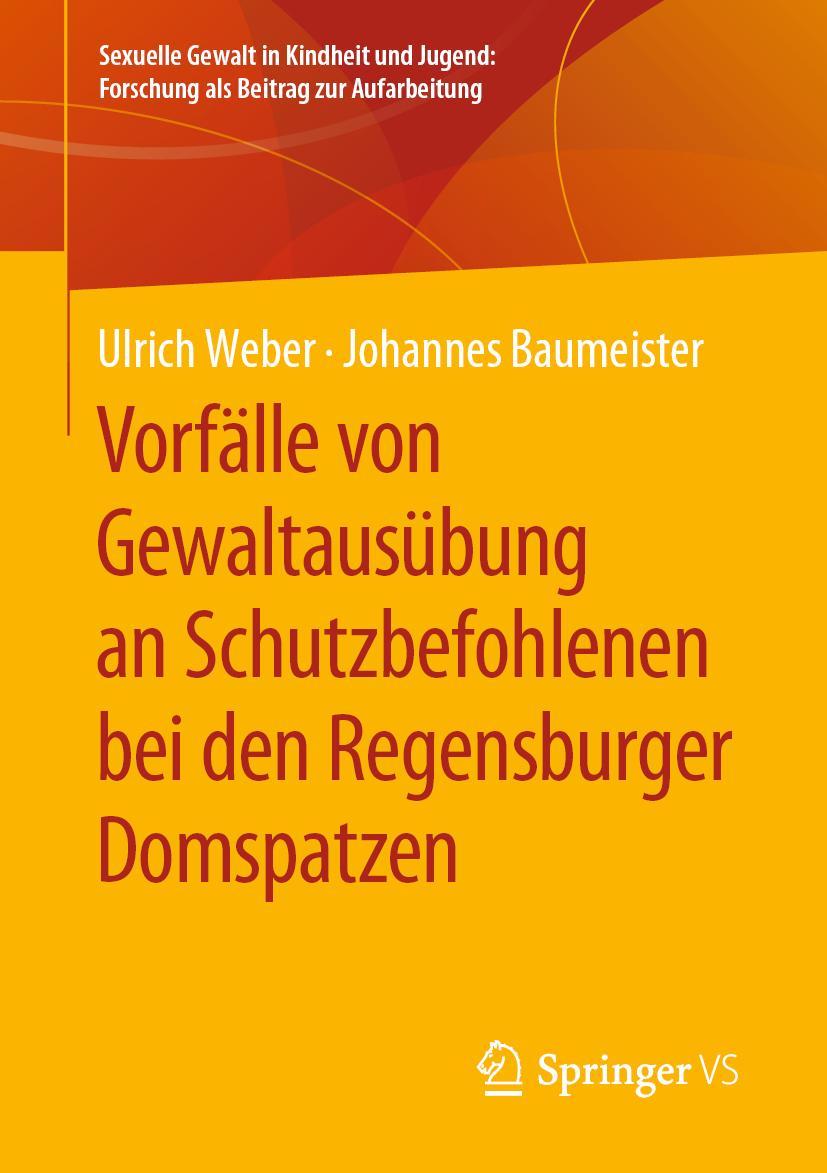 Cover: 9783658270094 | Vorfälle von Gewaltausübung an Schutzbefohlenen bei den...