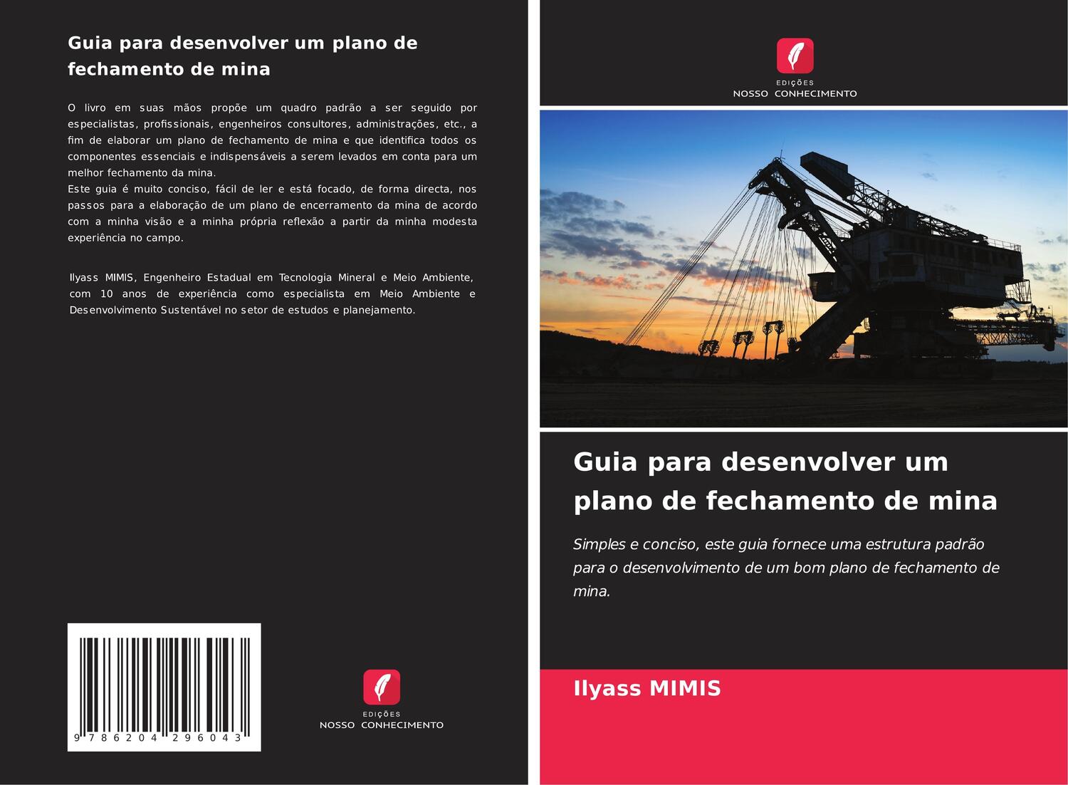 Cover: 9786204296043 | Guia para desenvolver um plano de fechamento de mina | Ilyass Mimis