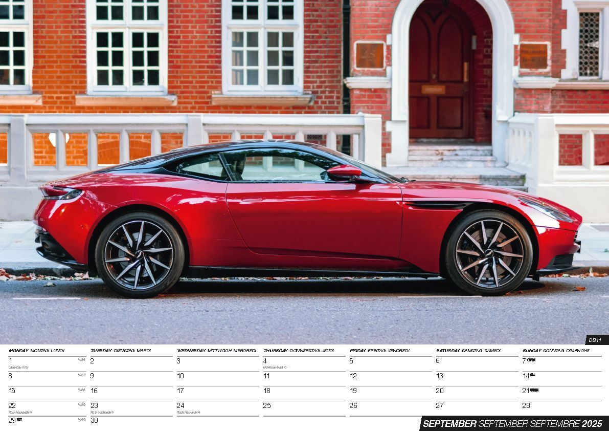 Bild: 9798893610628 | Aston Martin Kalender 2025 | Kalender | 14 S. | Deutsch | 2025