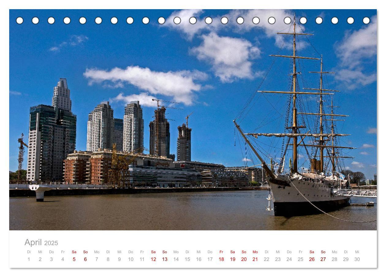 Bild: 9783435435913 | Geliebtes Buenos Aires (Tischkalender 2025 DIN A5 quer), CALVENDO...