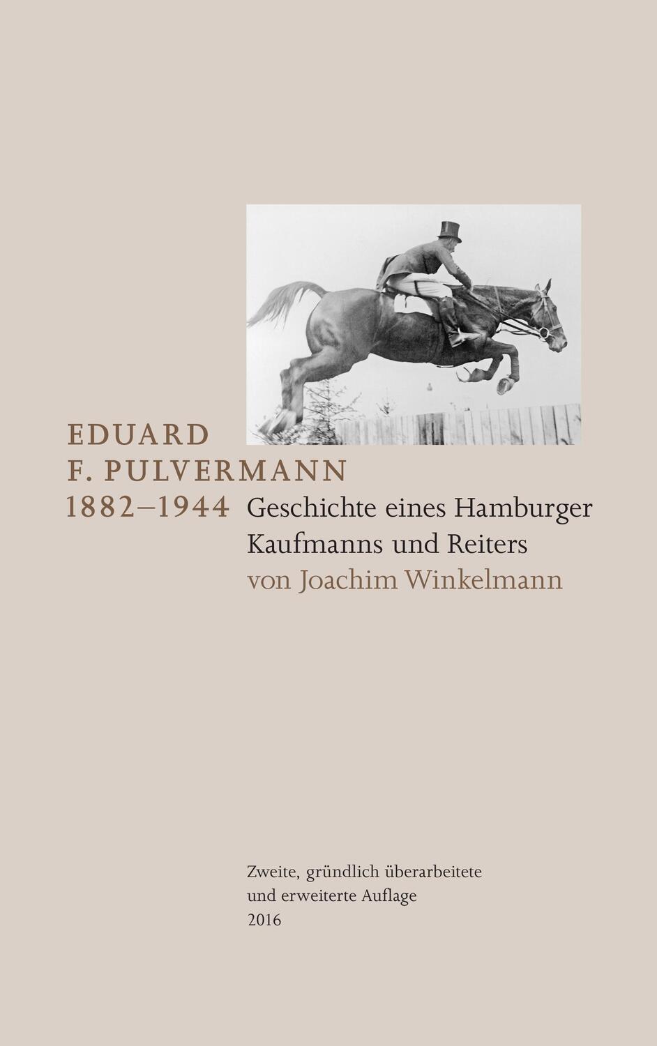 Cover: 9783839141243 | Eduard F. Pulvermann 1882-1944 | Joachim Winkelmann | Taschenbuch