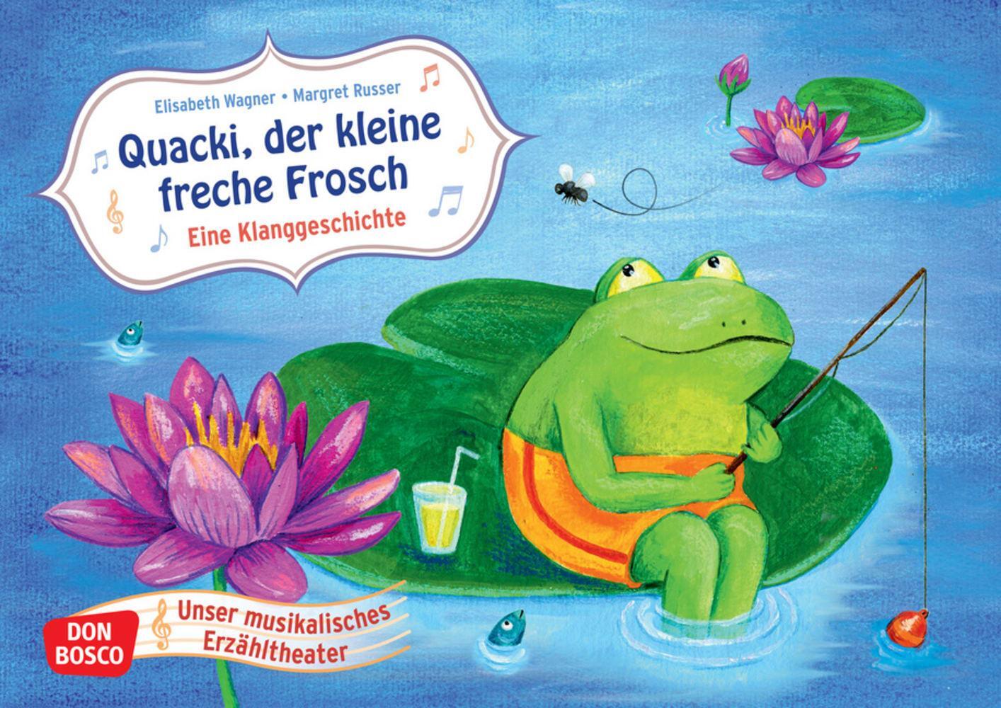 Cover: 4260179511981 | Quacki, der kleine freche Frosch. Kamishibai Bildkartenset | Wagner