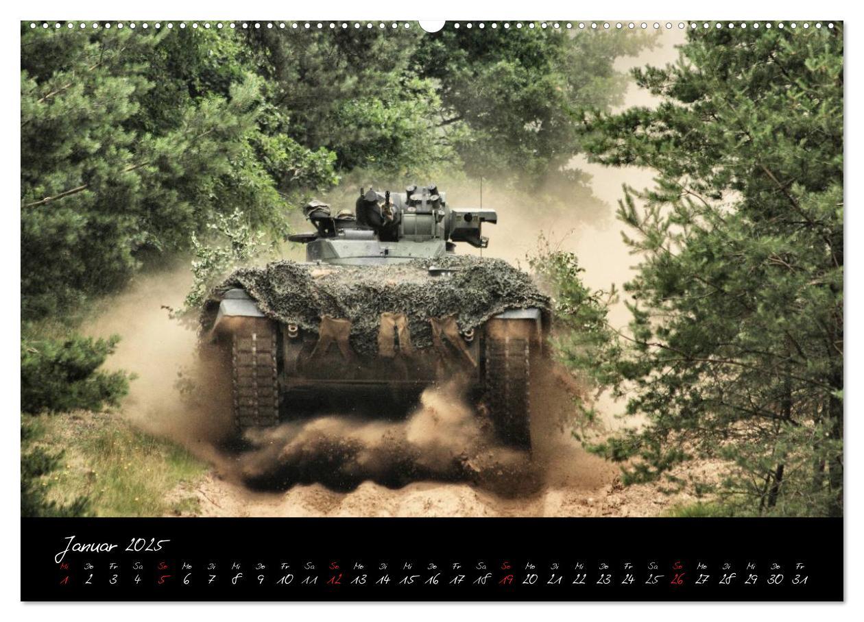 Bild: 9783435823055 | Schützenpanzer Marder (Wandkalender 2025 DIN A2 quer), CALVENDO...