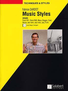 Cover: 9790048030350 | Music Styles Drums Percussion Batterie | Fabrice Dardot | Buch + CD