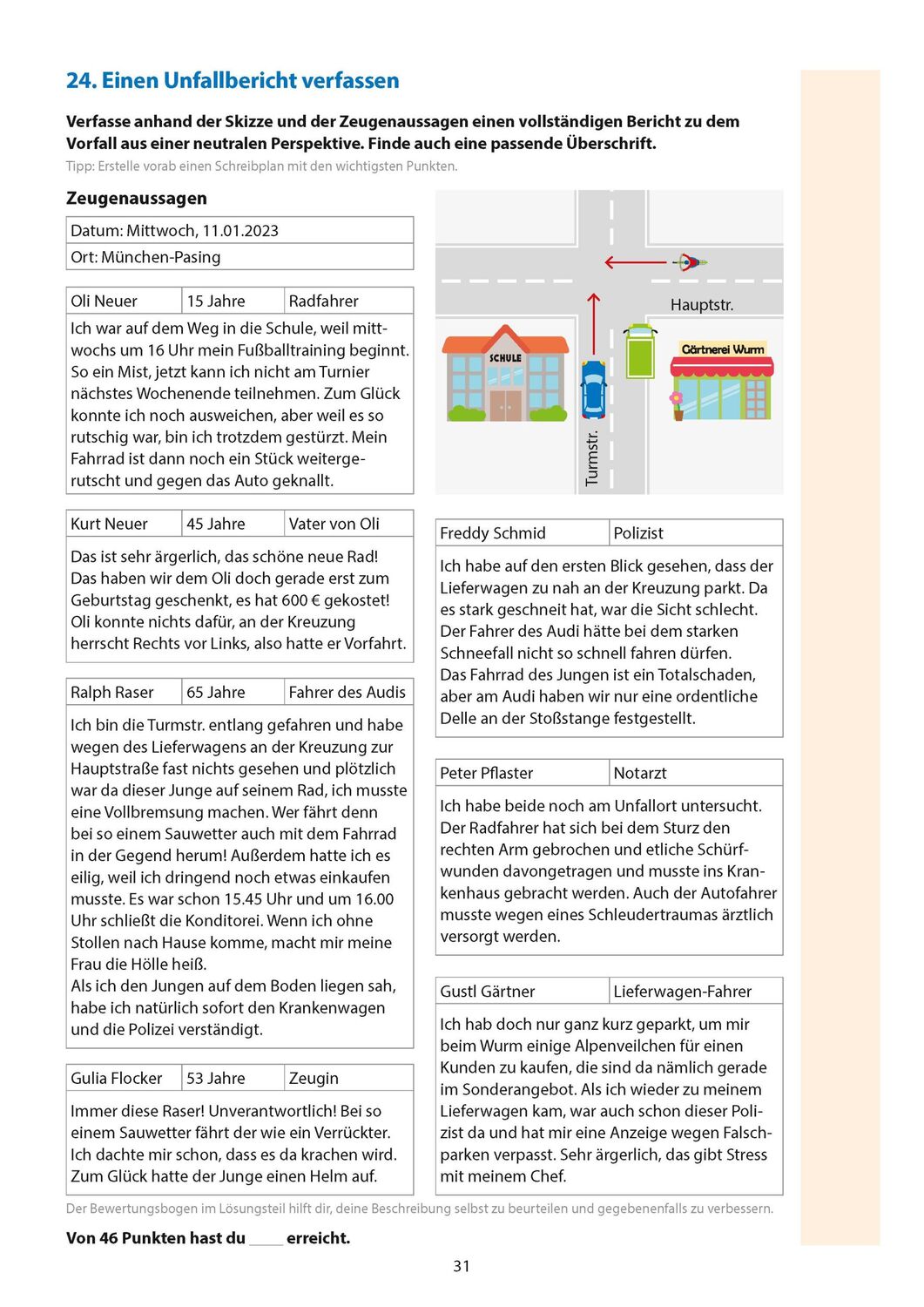 Bild: 9783881002851 | Übungsheft mit Tests in Deutsch - Aufsatz Gymnasium 5. Klasse | 96 S.