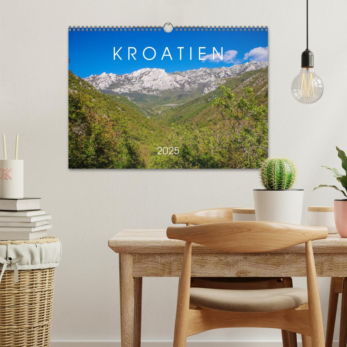 Bild: 9783435400782 | Kroatien 2025 (Wandkalender 2025 DIN A3 quer), CALVENDO Monatskalender