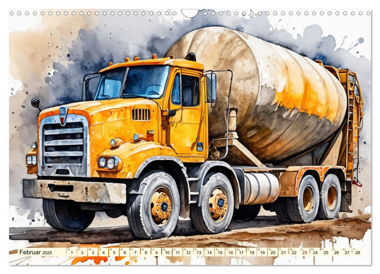 Bild: 9783457151211 | Nostalgische Trucks (Wandkalender 2025 DIN A3 quer), CALVENDO...