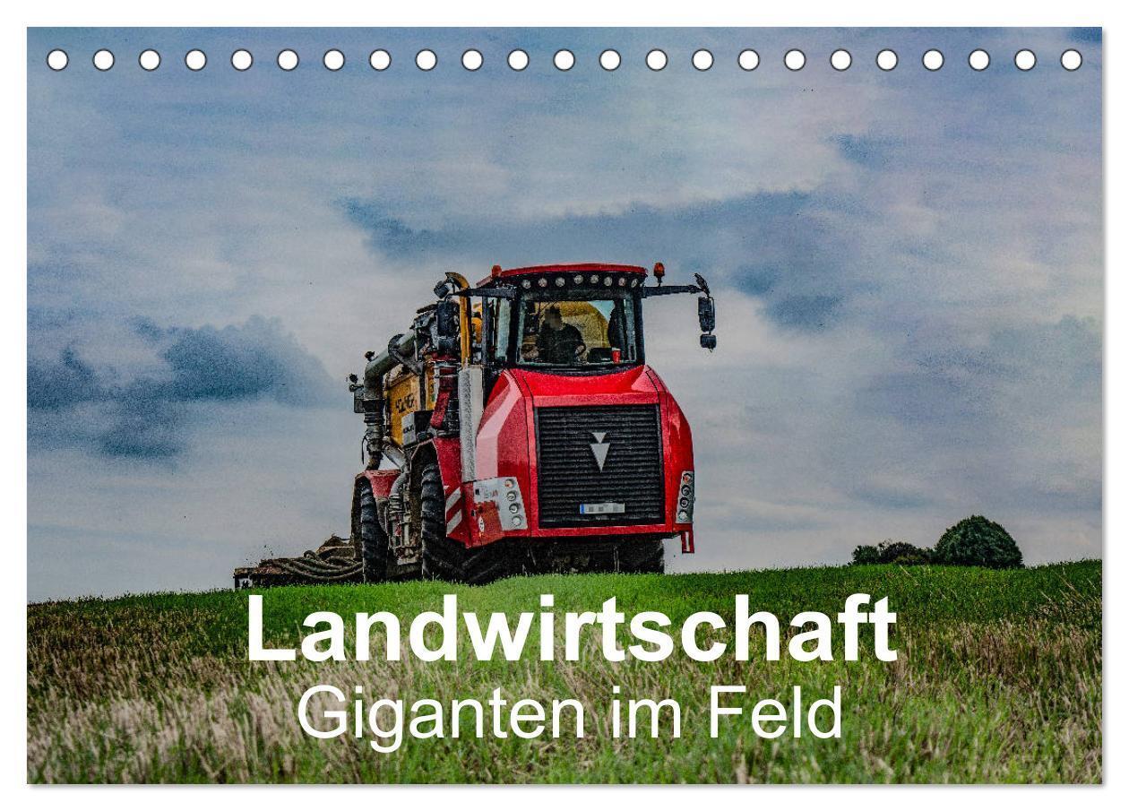 Cover: 9783383011023 | Landwirtschaft - Giganten im Feld (Tischkalender 2024 DIN A5 quer),...