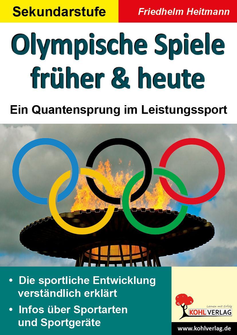 Cover: 9783866326064 | Olympische Spiele früher & heute. Ein Quantensprung im Leistungssport