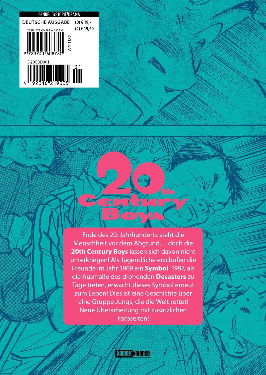 Rückseite: 9783741608780 | 20th Century Boys: Ultimative Edition | Bd. 1 | Naoki Urasawa | Buch