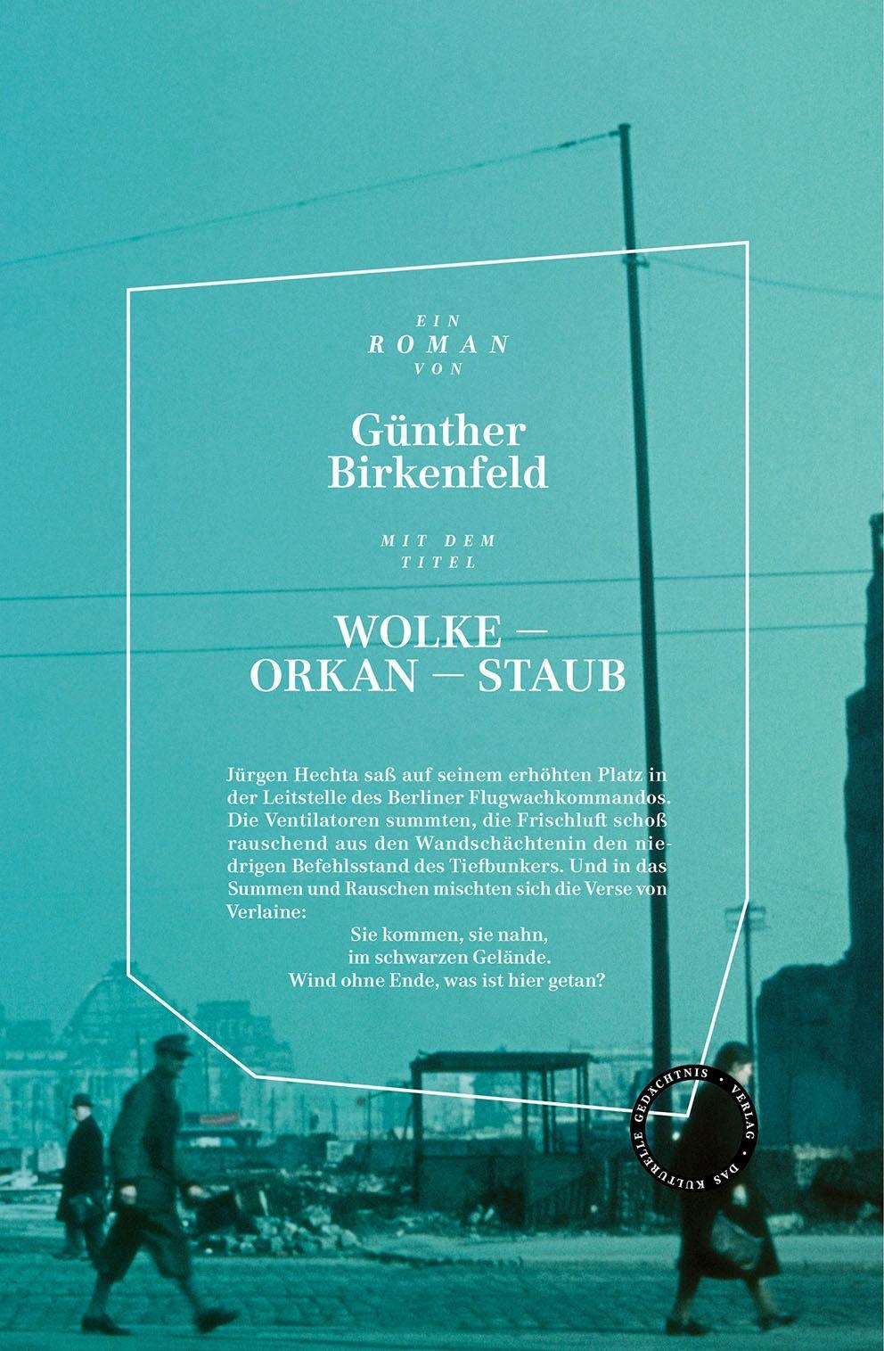 Cover: 9783946990246 | Wolke - Orkan und Staub | Roman | Günther Birkenfeld | Buch | 440 S.