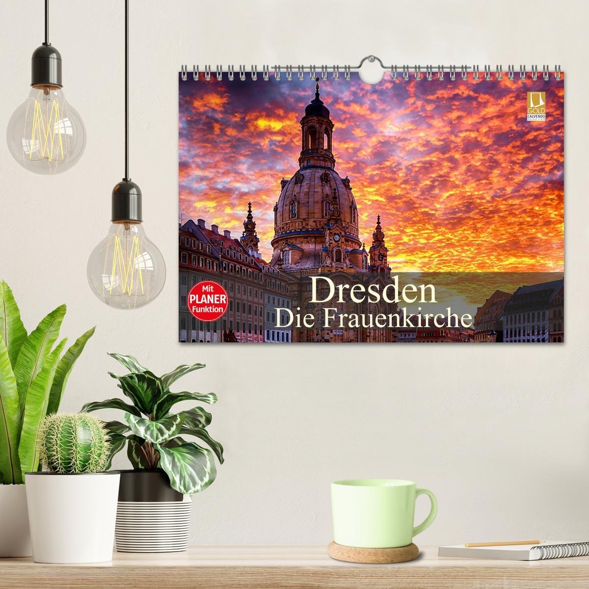 Bild: 9783435533756 | Dresden - Die Frauenkirche (Wandkalender 2025 DIN A4 quer),...