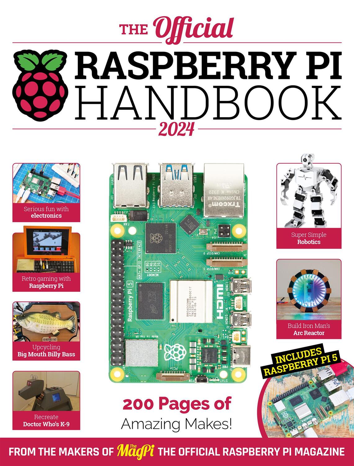 Cover: 9781912047338 | The Official Raspberry Pi Handbook | The Makers of The MagPi magazine
