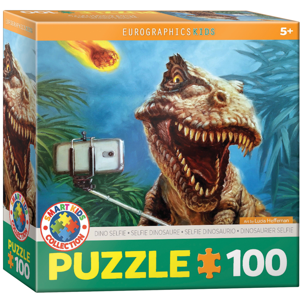 Cover: 628136655552 | Dinosaurier Selfie-Heffernan (Puzzle) | Spiel | In Spielebox | Deutsch