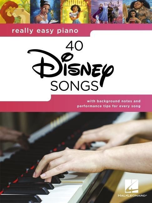 Cover: 9781705165058 | Really Easy Piano: 40 Disney Songs - Songbook with Lyrics | Buch