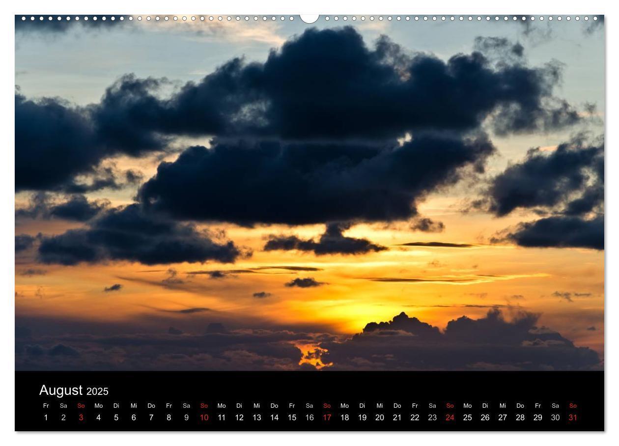 Bild: 9783435654338 | Wolkenmalerei (hochwertiger Premium Wandkalender 2025 DIN A2 quer),...