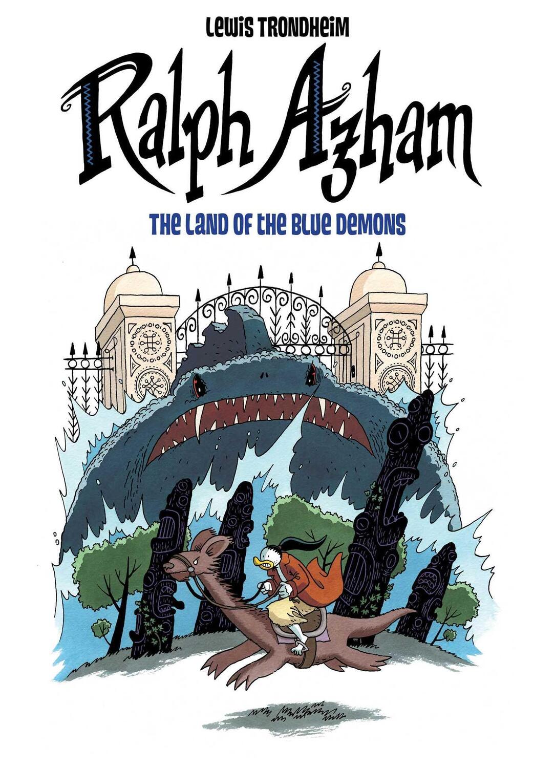 Cover: 9781545809075 | Ralph Azham Vol. 2 | The Land of the Blue Demons | Lewis Trondheim