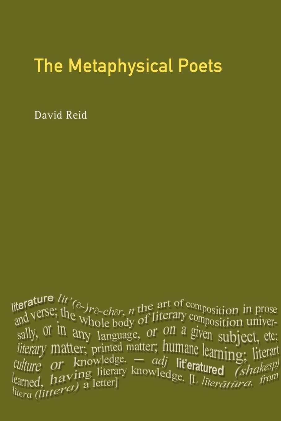 Cover: 9780582298354 | The Metaphysical Poets | David Reid | Taschenbuch | Paperback | 2000