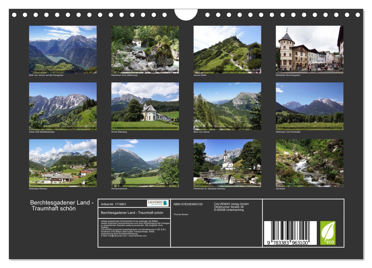 Bild: 9783383963100 | Berchtesgadener Land - Traumhaft schön (Wandkalender 2025 DIN A4...