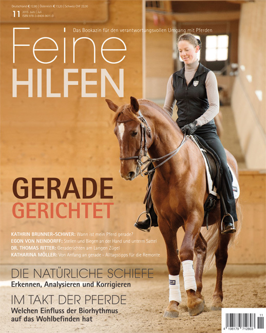 Cover: 9783840496110 | Feine Hilfen, Ausgabe 11 | Gerade Gerichtet | Cadmos Verlag | Buch