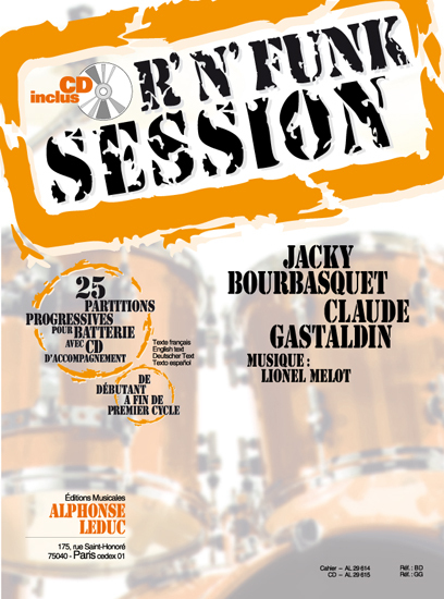 Cover: 9790046296147 | R'N' Fund Session | Bourbasquet_Gastaldin | Drum Session (Leduc)