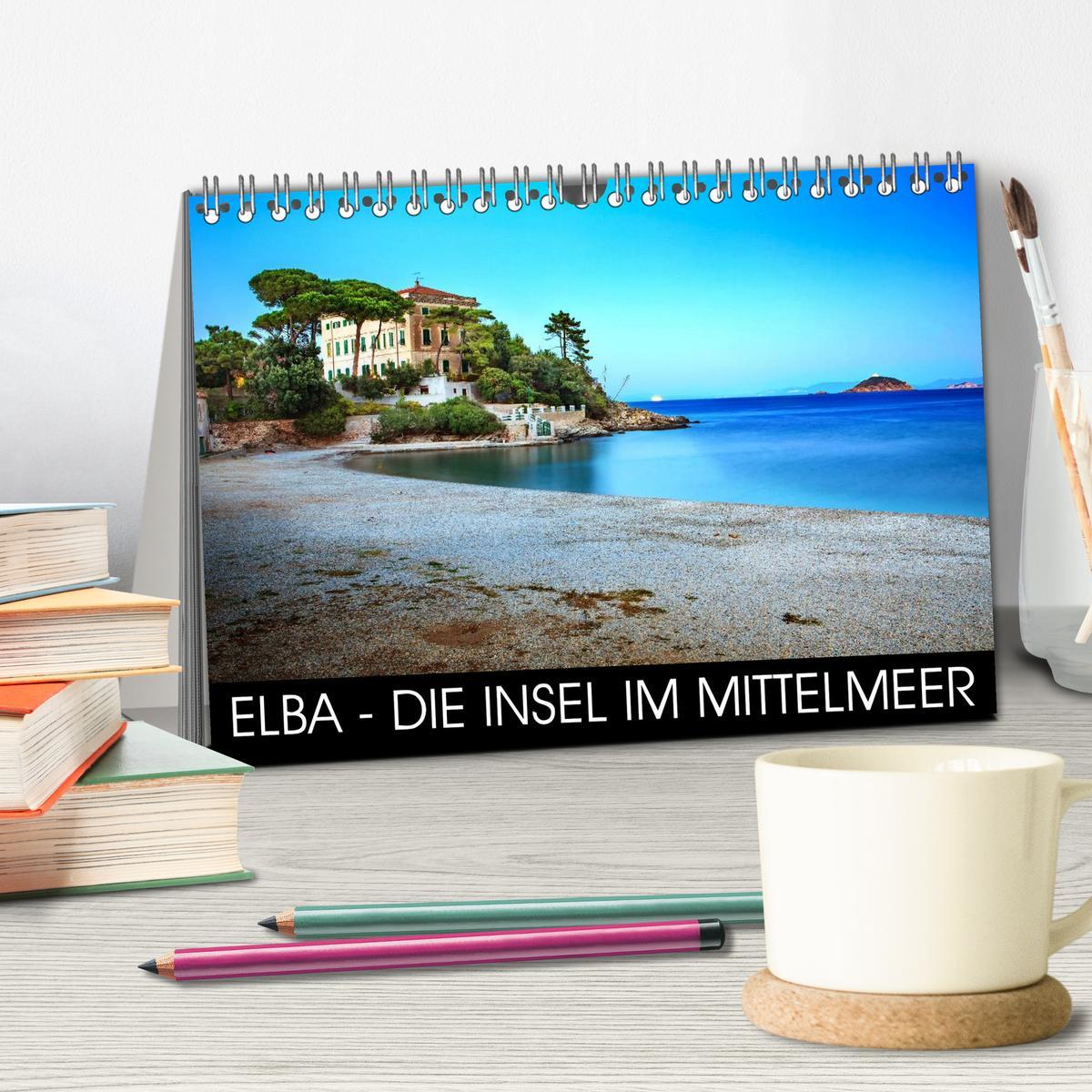 Bild: 9783435462995 | Elba - die Insel im Mittelmeer (Tischkalender 2025 DIN A5 quer),...